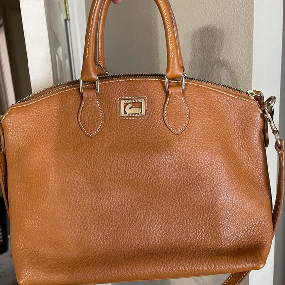 Vintage brown leather dooney and bourke purse - Picture 3 of 5